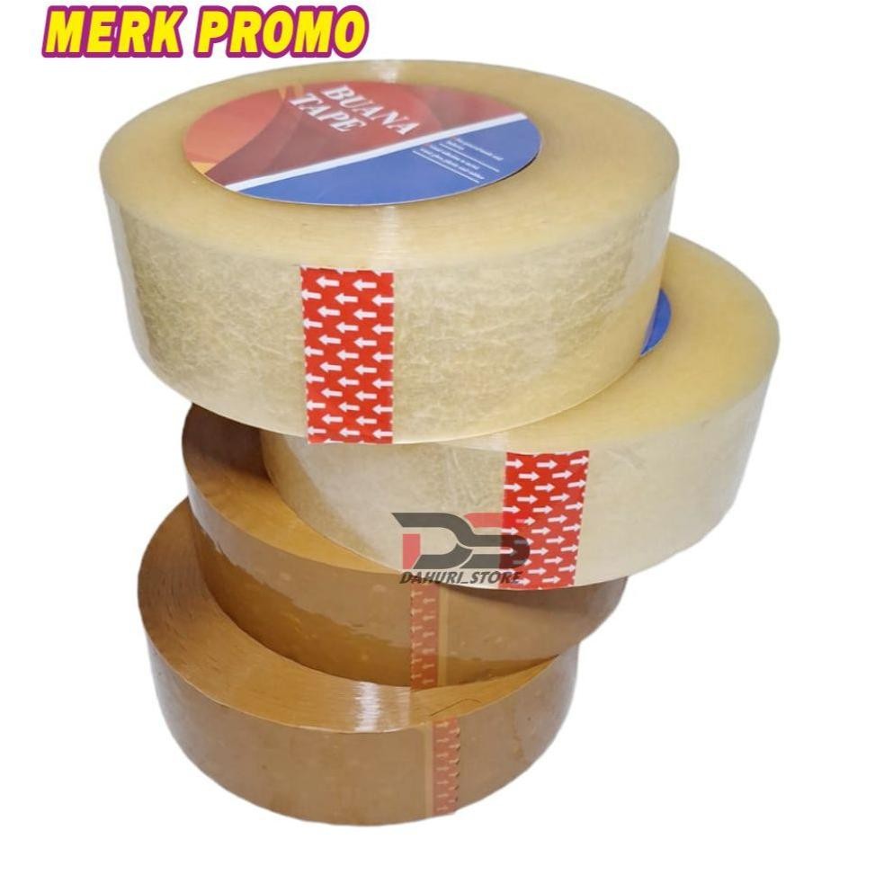 

JH8 HARGA 1 PCS/ROLL LAKBAN JUMBO 45 X 500 YARD WARNA BENING & COKLAT, KUAT BERKUALITAS