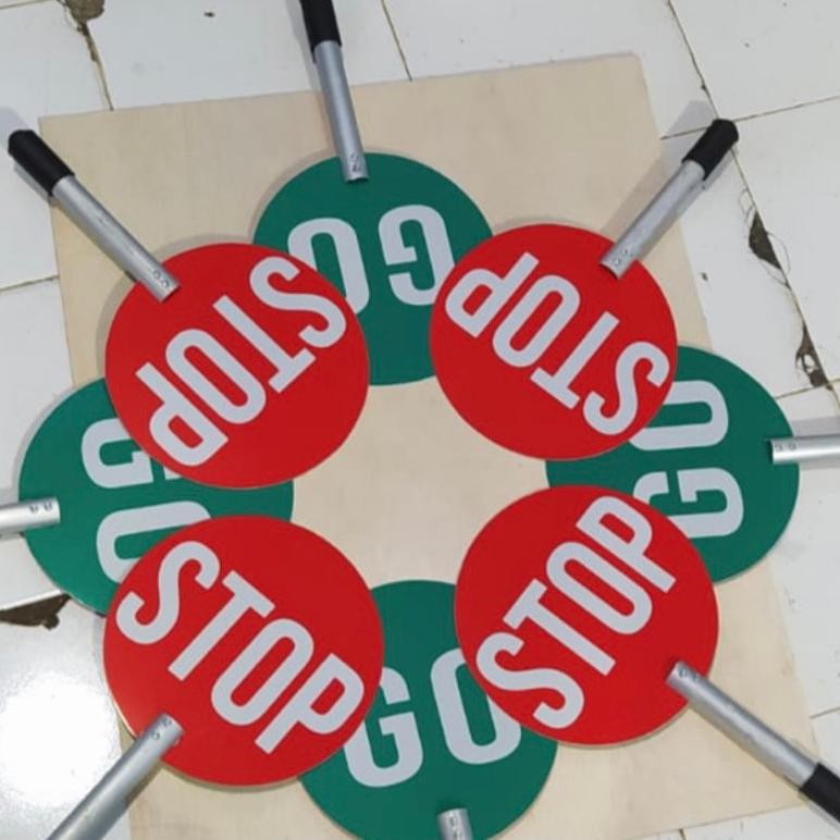 

JH8 plang/sign stop - go petunjuk lalu lintas