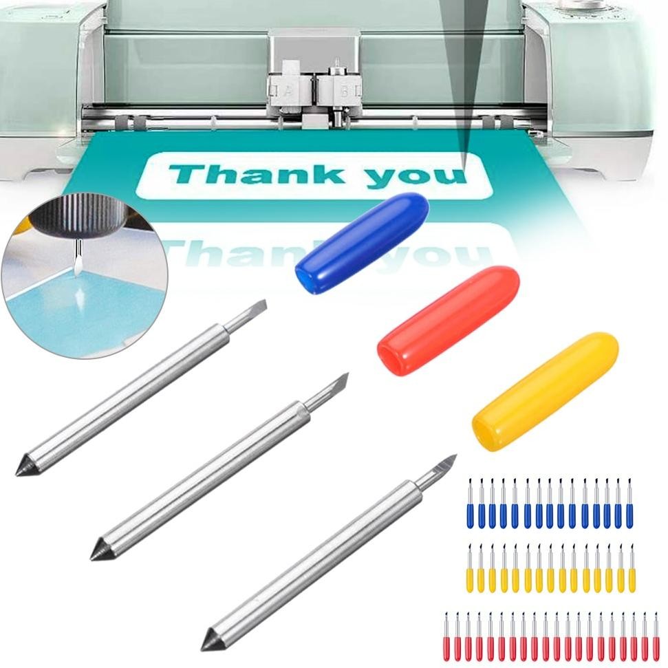 

JH8 5Pcs Alat Cutting Sticker / Jarum Mesin Cutting / Roland Vinyl Blade 30/45/60 Derajat