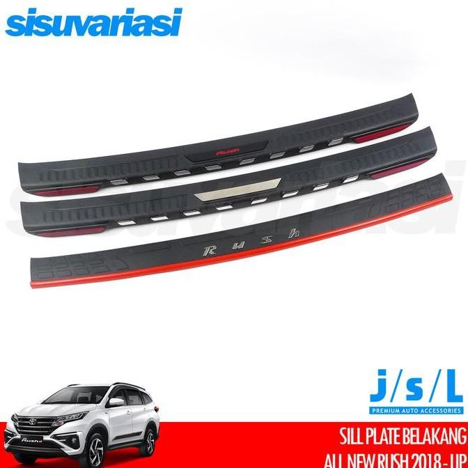 All New Rush 2018 Up Aksesoris Jsl Sill Plate Sillplate Belakang Hemat