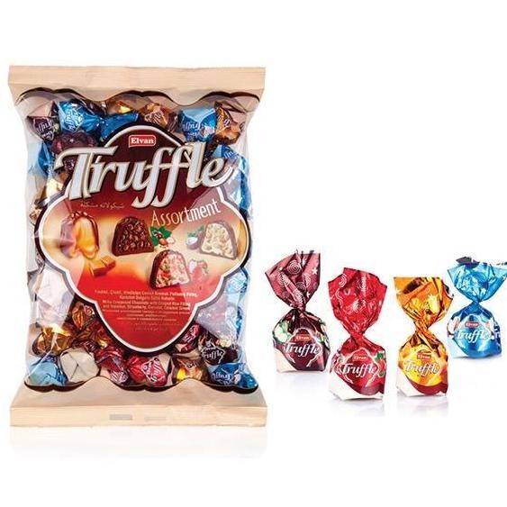 

Elvan Truffle Chocolate 1 Kg Assorment (Rasa Mix) Coklat Arab Import Turki Turkey Original