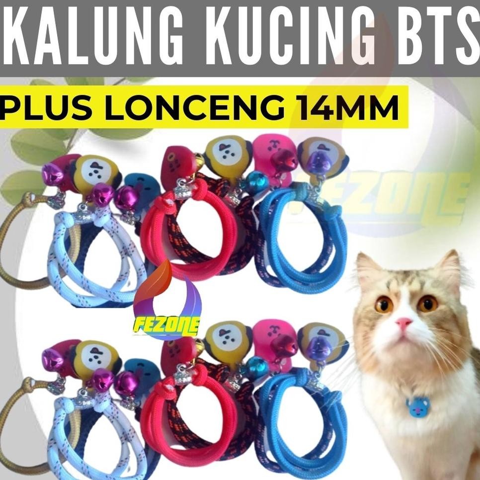 Kalung Kucing Lucu Bts Kalung Lonceng Kter Kalung Kalung Kucing Lucu Kalung Kucing Lonceng Kter Fezo