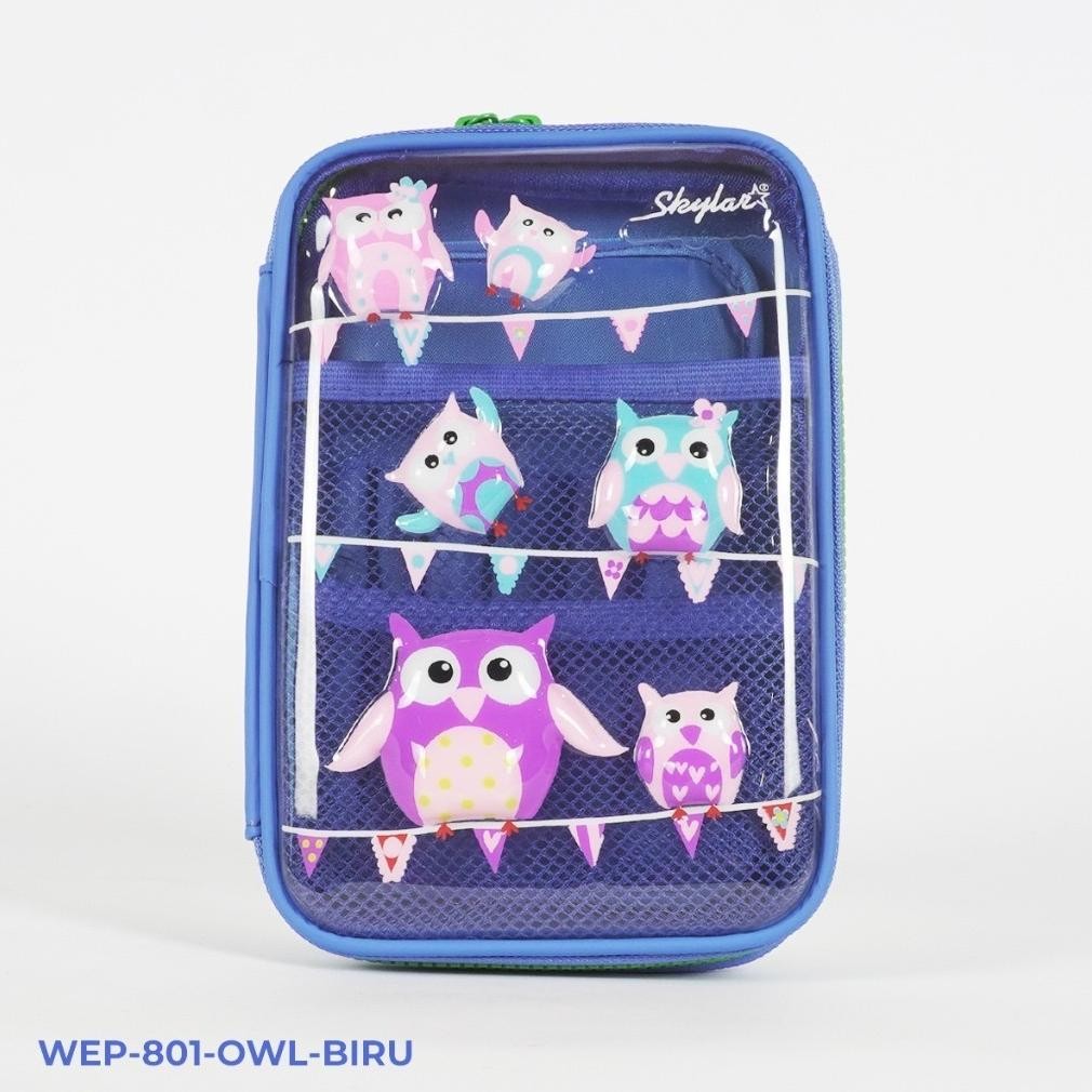 

JH8 Kotak Pensil 3D Anak Sekolah Hardcase Kotak Alat Tulis Pencil Timbul Besar