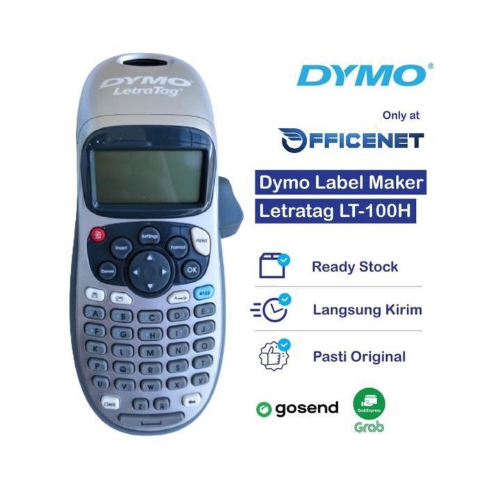 

Dymo Letratag Lt-100H Handheld Label Maker Office Original Dan Terpercaya