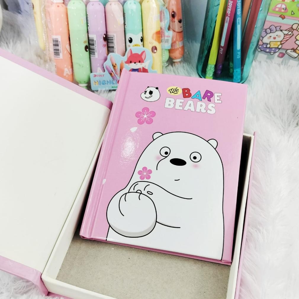 

JH8 BUKU DIARY GEMBOK WE BARE BEAR JURNAL RAHASIA IMUT LUCU TERMURAH UNIK BUKU TULIS CATATAN LUCU IMPORT
