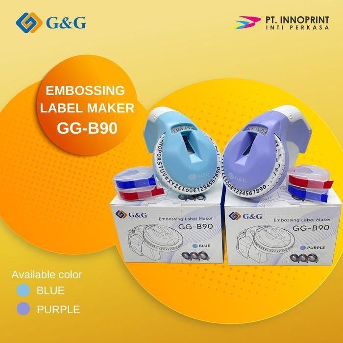 

G&G Dymo Embossing Label Maker (Ready Stock) Original Dan Terpercaya