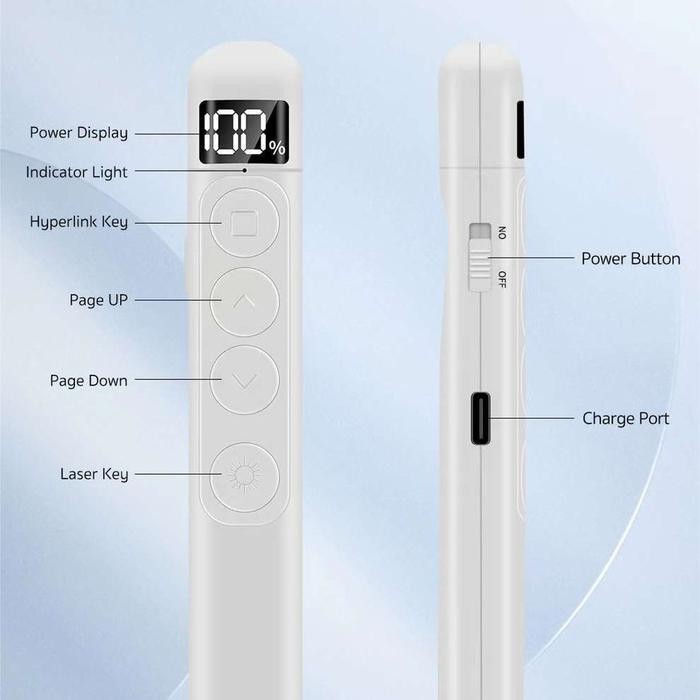 Pointer Digital Screen Laser Page Turning Pen Coteci Laser Pointer Original Dan Terpercaya