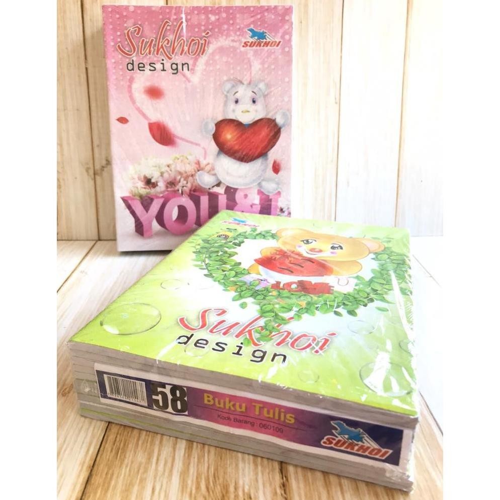 

JH8 [CALLISTA]Buku Sukhoi 58 (Isi 10 Pcs)