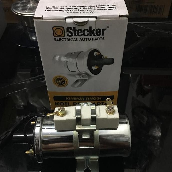 Coil Pengapian. Model Botol Resistor Luar Kijang Carbu.Carry Stecker