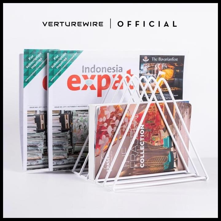 

Terlaris Sekat / Pembatas Buku Minimalis - Triangle Book Shelf Good Quality
