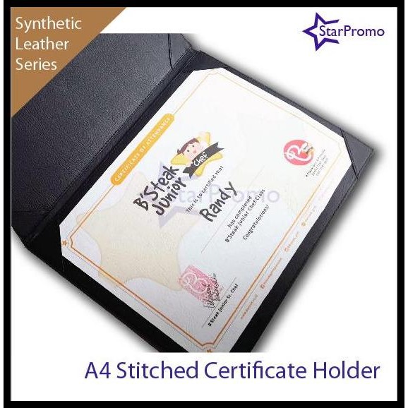

Terlaris Map Sertifikat Jahit A4 Certificate Holder For Signing Awarding Good Quality