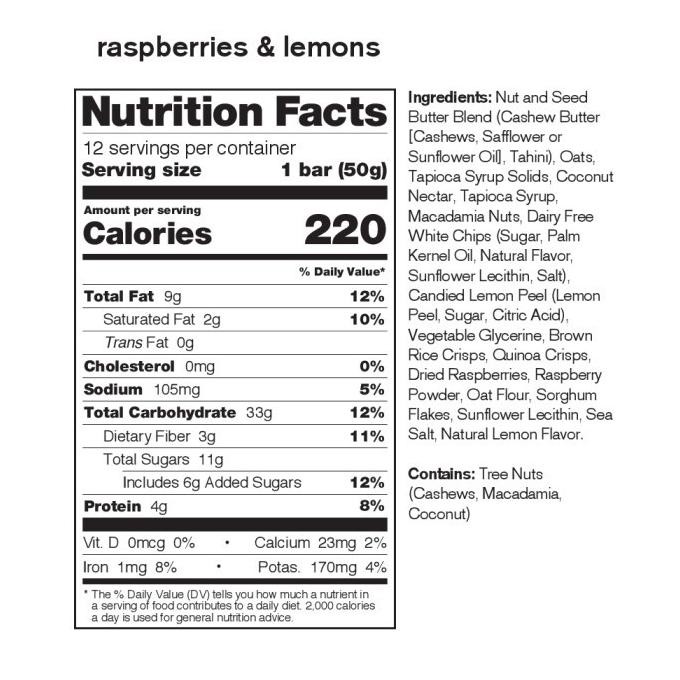 

Skratch Labs Energy Bar Raspberry Lemon Sport Fuel - 1 Pcs Limited Kualitas Terbaik Harga Termurah