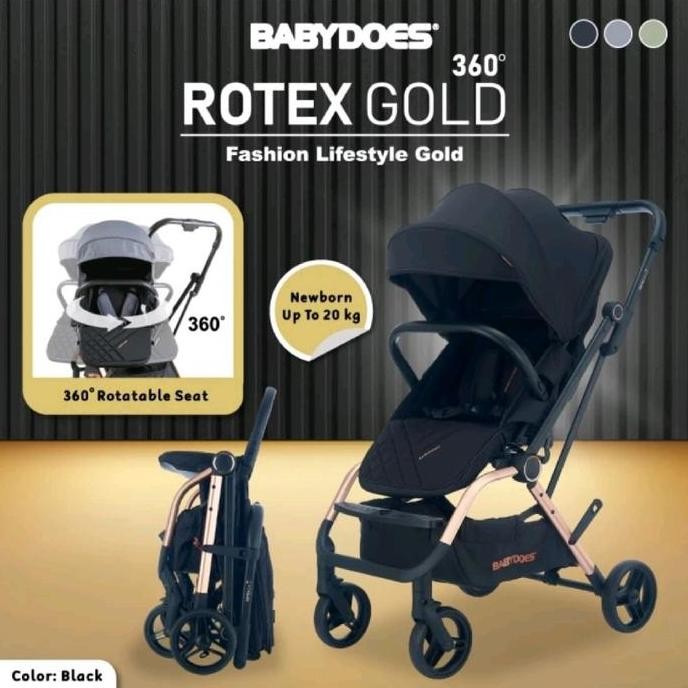 STROLLER BABYDOES ROTEX 360 / KERETA DORONG BAYI BABYDOES ROTEX BAYI