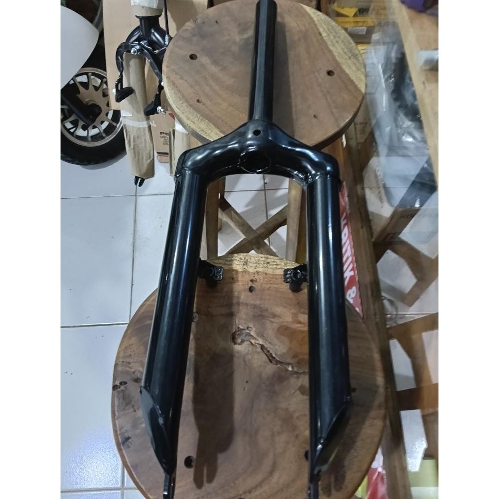 Cod Fork Garpu Sepeda Bmx 20 Merk Platinum Zoom Box Pivot Standar 22.2 Oversize -33