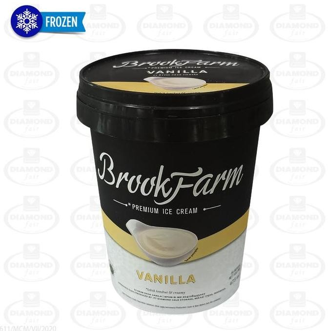 

BROOKFARM ICE CREAM GREEN TEA 473 ML