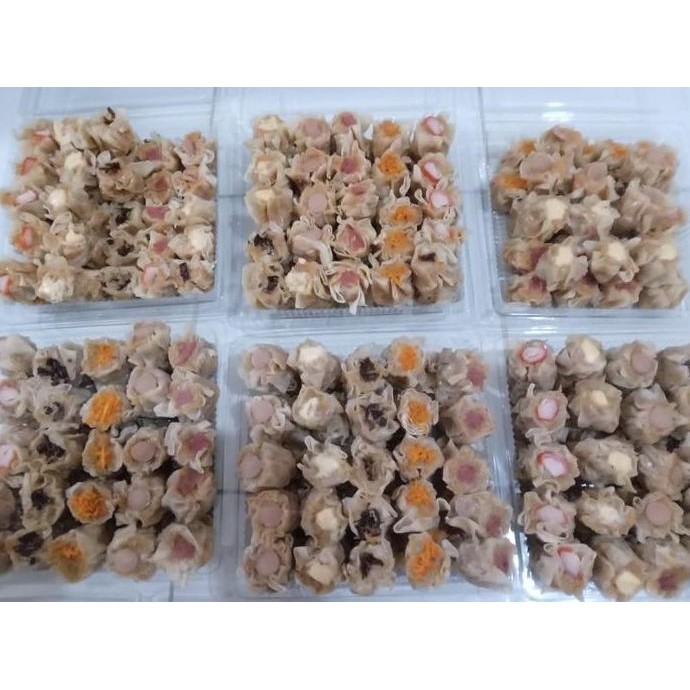 

Dimsum Halal Isi 50 pcs | Mix Topping | Sudah Termasuk Saos