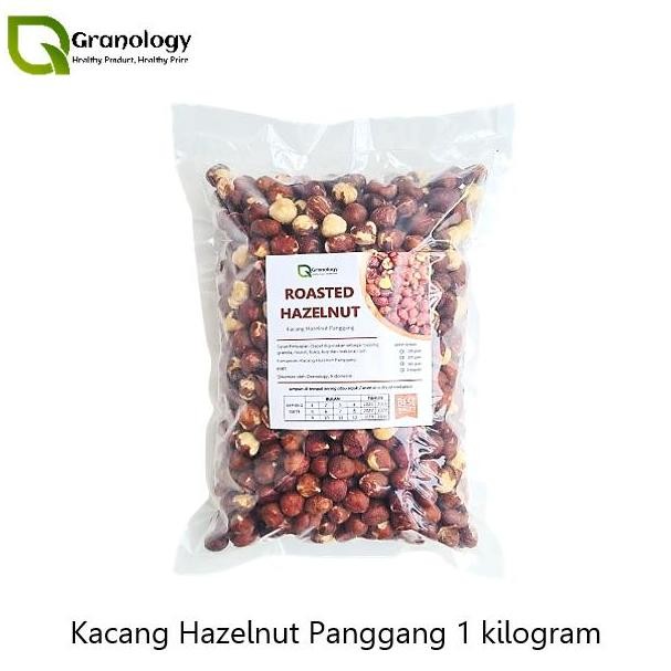 

Kacang Hazelnut Oven / Roasted Hazelnut (1 kilogram) by Granology