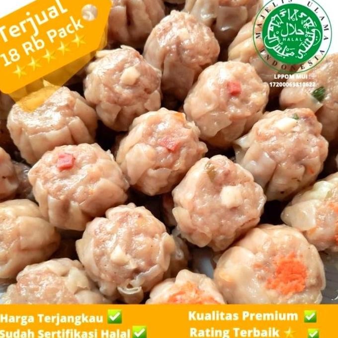 

Dimsum Premium Frozen isi 50 pcs + Saus Delmonte Spesial