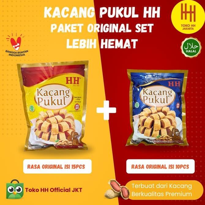 

ORIGINAL SET KACANG PUKUL HH - RASA ORIGINAL - ISI 1KUNING + 1 BIRU