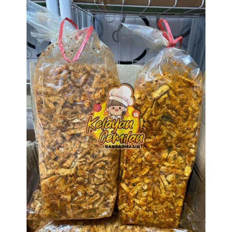 

Hot 500Gram/1Kg Basreng Pipih Original Daun Jeruk | Pipih Pedas Biasa | Pipih Pedas Jeruk Purut At43