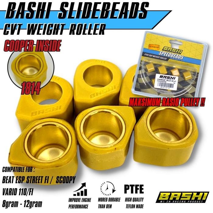 SLIDING ROLLER HONDA BEAT ESP STREET FI SCOOPY VARIO 110/FI TEFLON