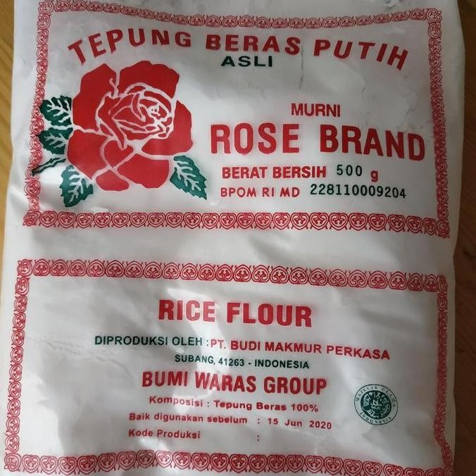 

Tepung Beras Rose Brand 1 Dus 500Gr