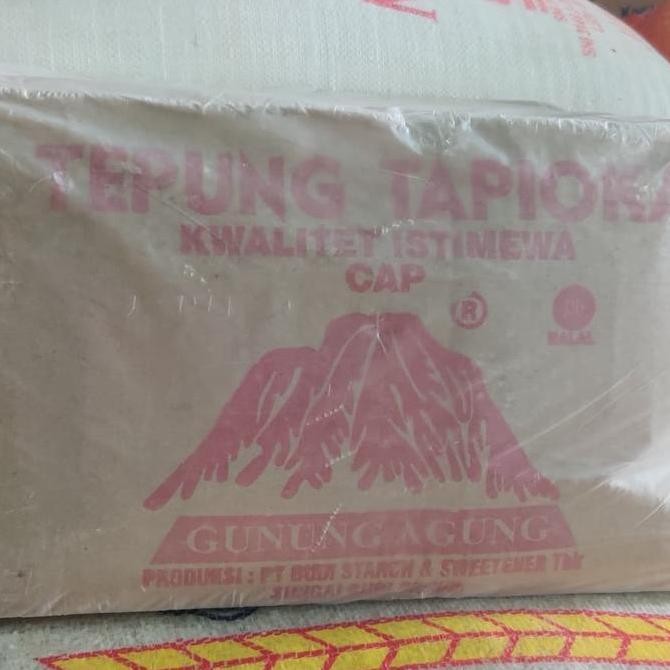 

Tepung Sagu Tapioka Aci Cap Gunung Agung Kemasan 1Dus