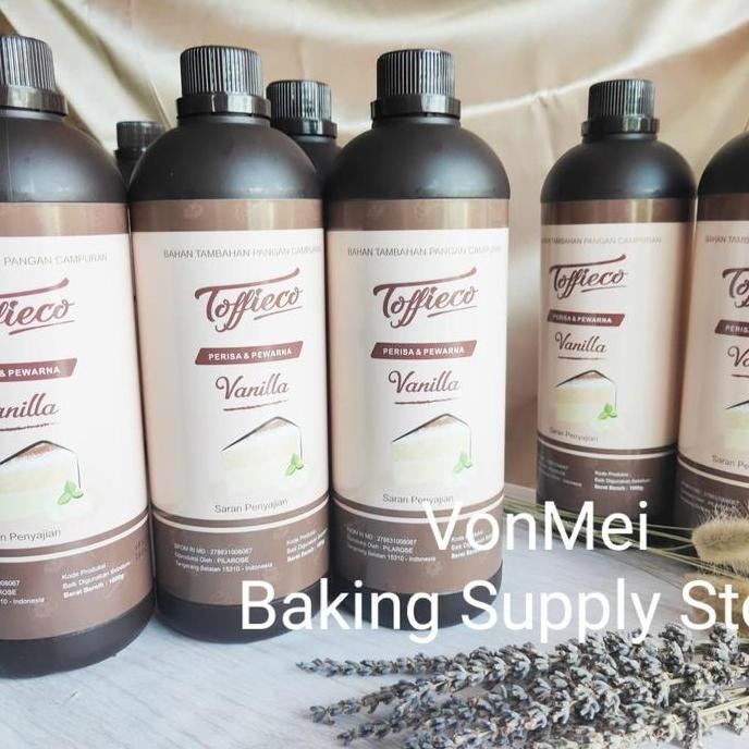 

Toffieco Vanilla Paste Perisa Pasta Vanila 1000 G 1 Kg Liter