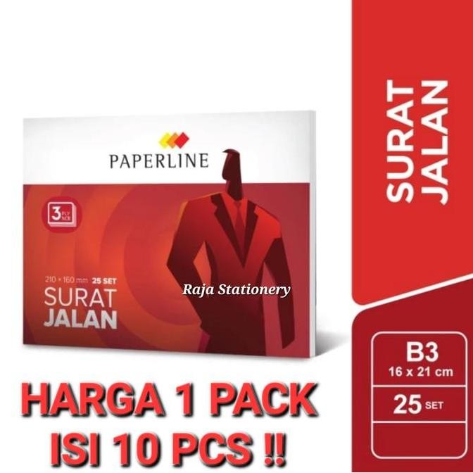 

Buku Nota Surat Jalan Paperline 3 Ply 3 Rangkap Besar Pack [10Pcs]