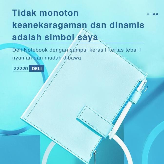 

Deli Organizing Notepad 32K 96 Halaman 22220