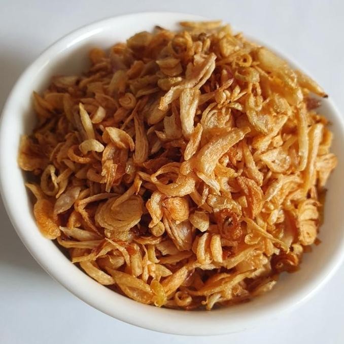 

Bawang Goreng Asli 100%, 500 Grm, Murni Tanpa Tepung, Enak Garing