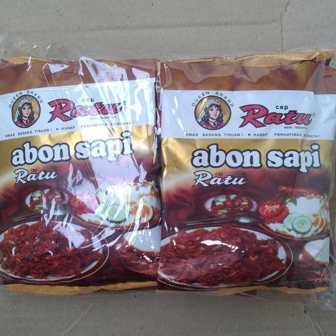

Abon Sapi Cap Ratu 10 Pc @90 Gr (Harga Termasuk Packing Aman)