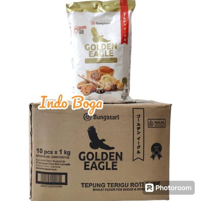 

Kartonan Golden Eagle Tepung Terigu Protein Tinggi 1Kg X 10Pcs Per Dus