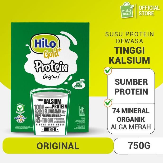

Hilo Gold Original (Plain) 750Gr - Susu Tinggi Kalsium