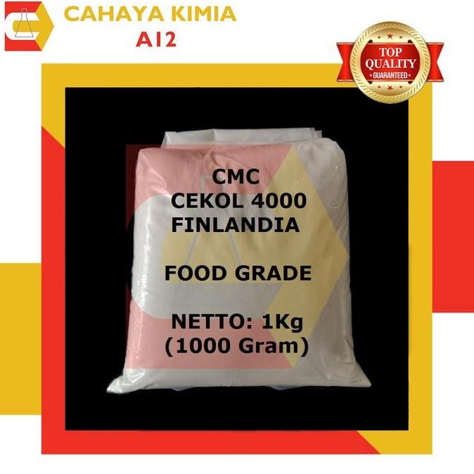 

Carboxy Methyl Cellulose Finlandia / Cmc Food Grade 1 Kg Ex Cekol