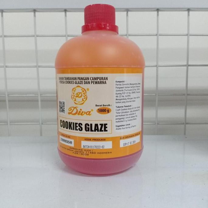 

Cookies Glaze Diva Botol Besar 1Ltr