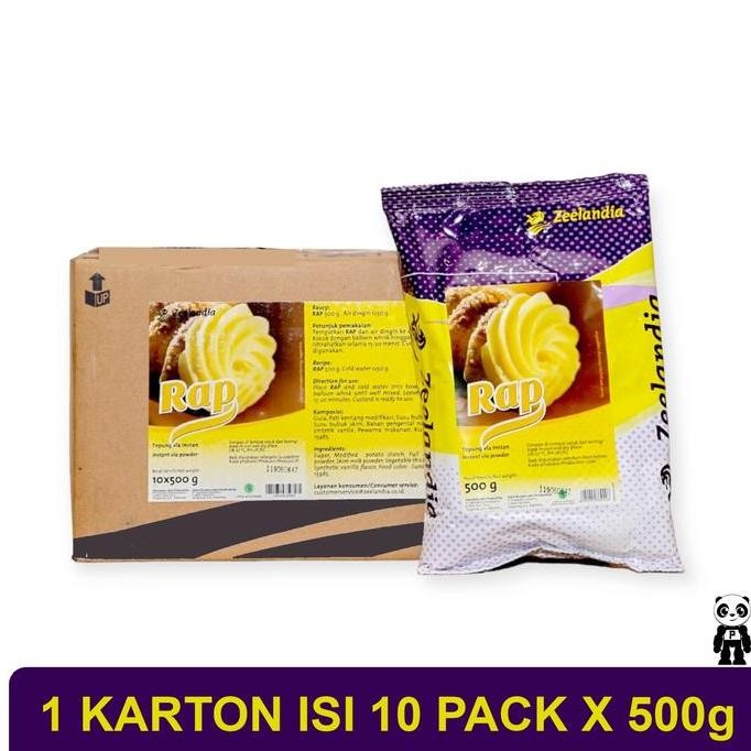 

Zeelandia Rap Tepung Vla Instant 1 Karton Isi 10 X 500G Tepung Custard