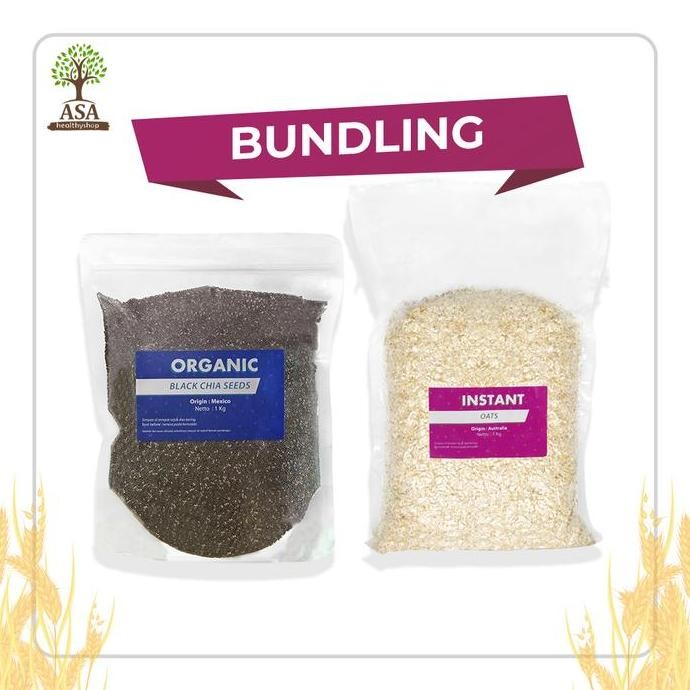 

Bundling Organic Chia Seed Mexico Dan Instant Oat 1 Kg