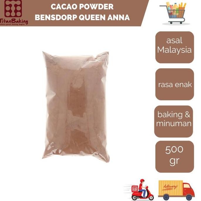 

Cacao Powder Bensdorp Queen Anna 500 Gr