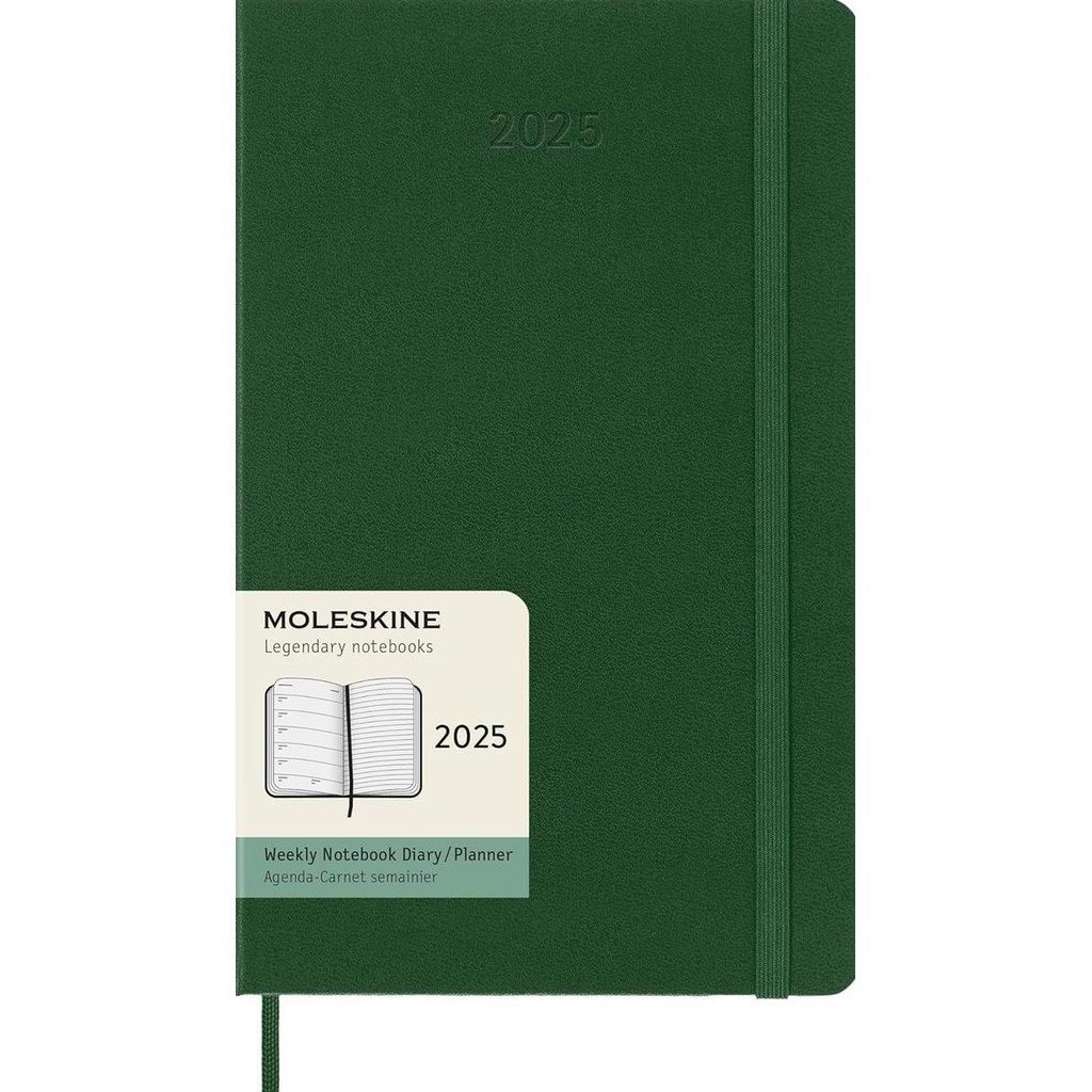 

Moleskine Weekly 2025 Diary / Agenda / Journal - Large Size
