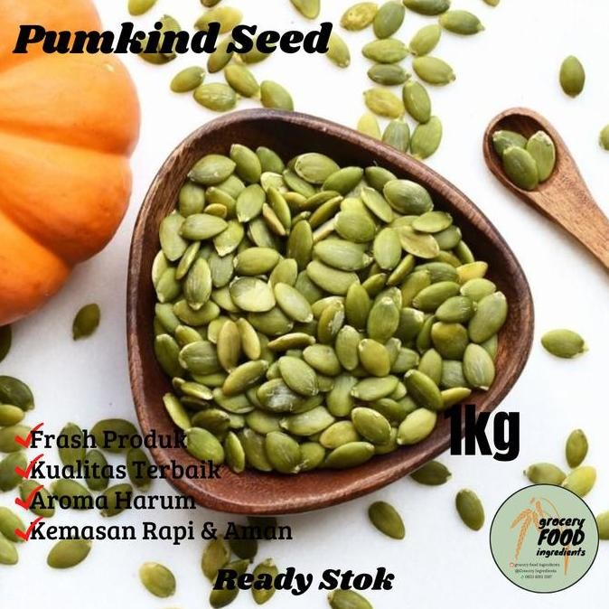 

Pumpkin Seed / Biji Labu Kupas - 1Kg