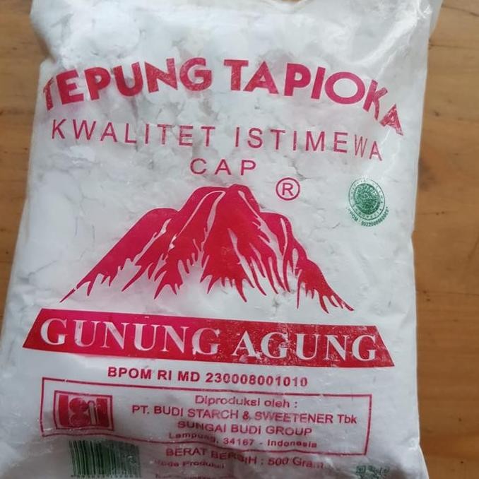 

Tepung Tapioka Gunung Agung 500Gr