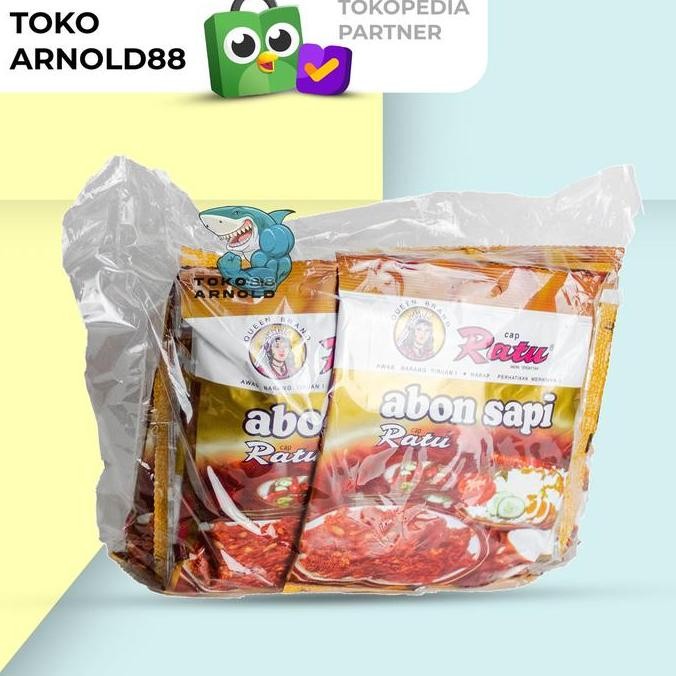 

Abon Sapi Cap Ratu Isi 10 Pcs