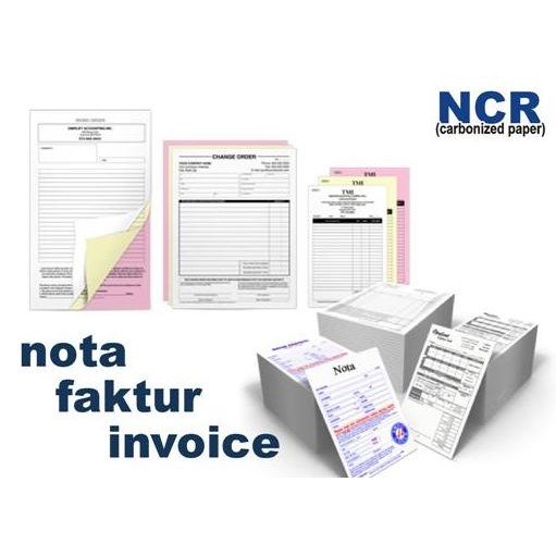 

Cetak Nota Kontan / Kuitansi / Penjualan / Pembelian 1 Warna 2 Rangkap