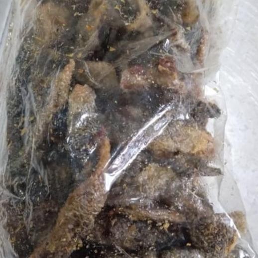 

Kulit Salmon Mentah Kering Cracker Kerupuk