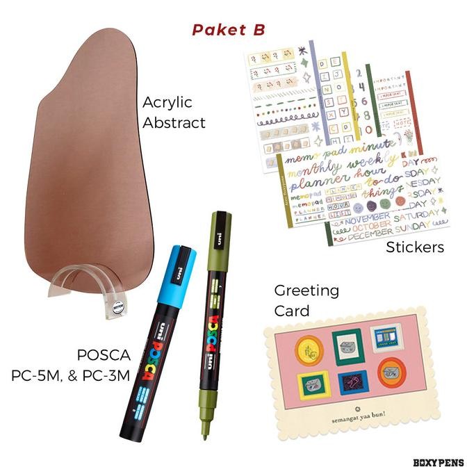 

Boxypens Abstract Acrylic Package - B
