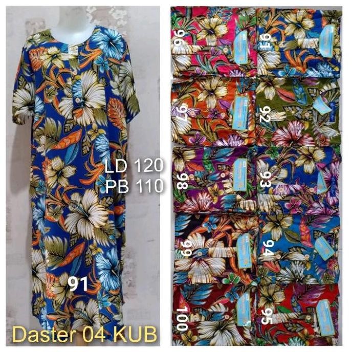 Paket Usaha (3 Pcs)  Daster Kencana Ungu Label Biru Co