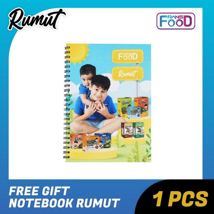 

Free Gift - Notebook Rumut