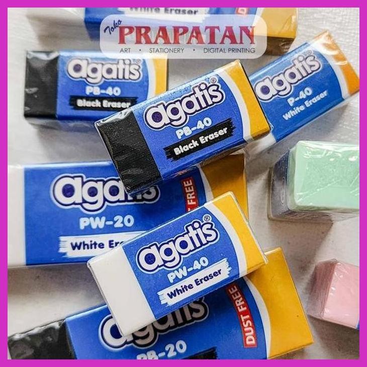 

( SEKOLAH / LUKIS ) DISCOUNT PENGHAPUS AGATIS ERASER | SETIP (SENI / MENGGAMBAR / ART / KERAJINAN ) GOOD QUALITY