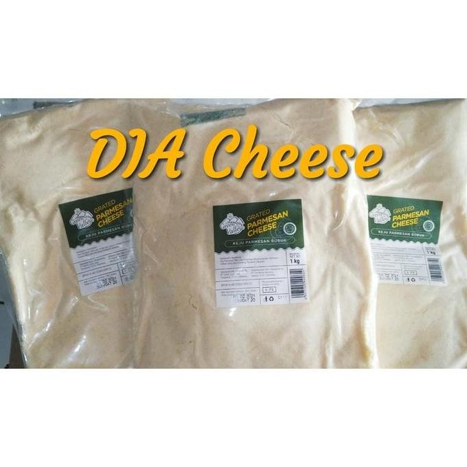 

Grated Parmesan 1Kg Green Valley Keju Bubuk / Powder